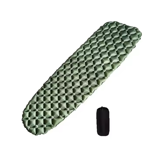 Ultralight Sleeping Pad Inflatable Mat for Backpacking - Compact Air Mattress