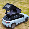 LLOYDBERG Waterproof 2 Person X Hinge Aluminum Hard Shell Car Rooftop Tent-Triangle Style