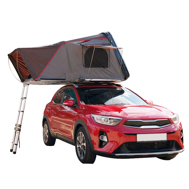 LLOYDBERG 4 Person ABS Hardshell Roof Top Tent- Side Opening